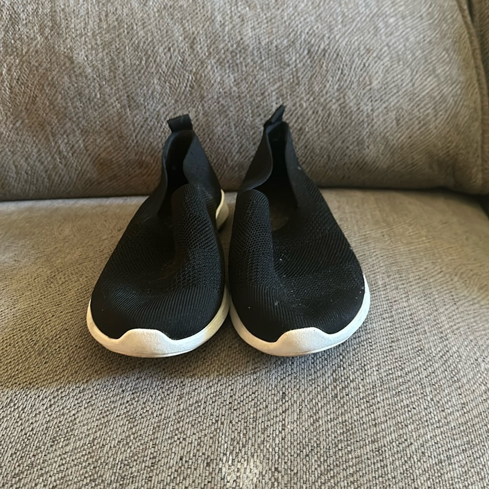 Black sneakers